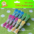 Plastic flower clothes pegs Soft grip clothes pegs magnetic clothes pin